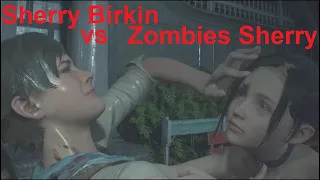 sherry birkin re6 vs zombies sherry resident evil 2 remake the 4th survivor