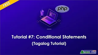 Basics of PHP - Conditional Statements Tagalog Tutorial