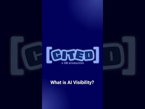 Does AI Know Your Brand Exists? (AI Visibility Explained) video thumbnail