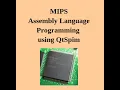MIPS Assembly Language Part2