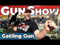 February 7th 2026 Gun Show Gatling Gun setup Troy MO