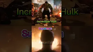 Superman Vs Incredible Hulk Song Such A Whore Shorts Marvel Whoisstrongest 