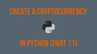 Python Cryptocurrency Part 11 Transactions Page