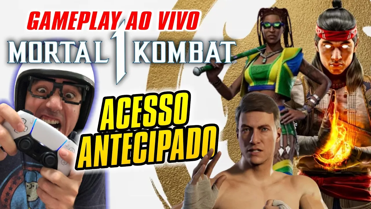 AO VIVO - GAMEPLAY Mortal Kombat 1 com Van Danme e Tany Funkeira  #mortalkombat1