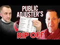 How Metro Public Adjusters Rip Off Roofing Contractors and Home Owners on Insurance claims