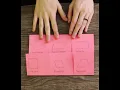 Quadrilateral foldable