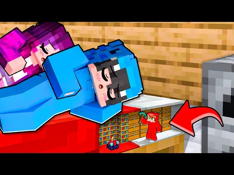 Video Thumbnail: Hice una Base Secreta dentro de La Casa de Mi Amigo en Minecraft!