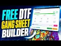 Free DTF Gang Sheet auto Builder Tutorial 2026 Auto-Nest Export Print-Ready