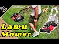 PowerSmart 3-in-1 Lawn Mower 3-in-1 with Grass Bag -
