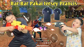 PAKAI JERSEY TIMNAS PRANCIS MUSUH KEOK AUTO BOOYAH!!