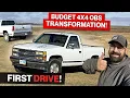 Budget 4X4 OBS Chevy Regular Cab Transformation First Drive Late Model Interior Upgrades and More