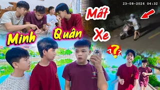 Minh Quân Để Quên Xe Ngoài Đường Qua Đêm - Hốt Hoảng Khi Phát Hiện Xe Bị Mất | Min Min TV Minh Khoa