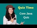 Java Question Answer Quiz