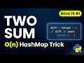 Two Sum Blind 75 Fast O n HashMap Solution Python