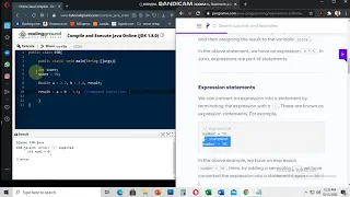 Java Expression Statements and Blocks