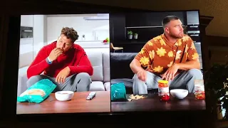 CHIEFS MAHOMES KELCE HY-VEE TV COMMERCIAL