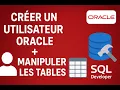 Oracle Database Create a User Manage Rights Tables SQL Plus SQL Developer