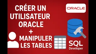 Oracle Database Create a User Manage Rights Tables SQL Plus SQL Developer