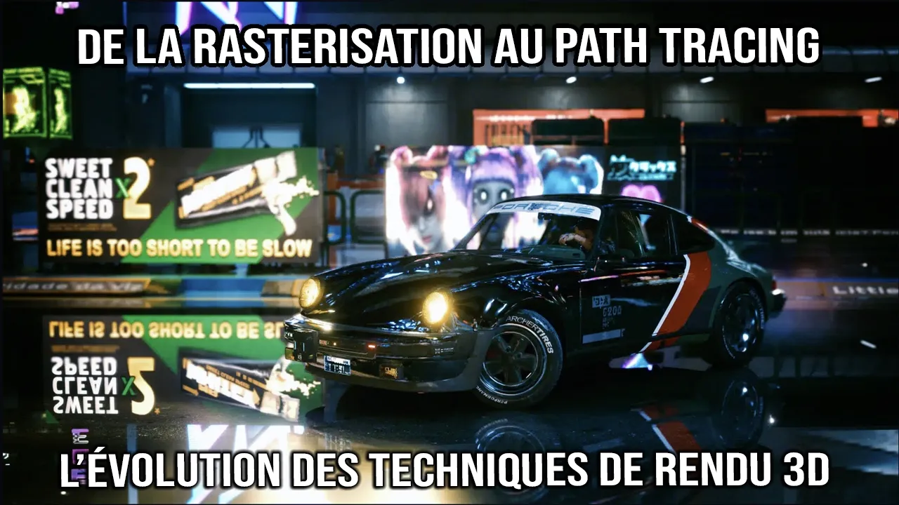 Path Tracing – Ray Tracing – Rasterisation : l’évolution des techniques de rendu 3D