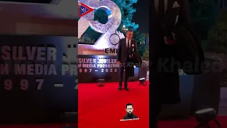 اسامة منير في حفل اليوبيل الفضي لمدينة الانتاج الاعلامي 