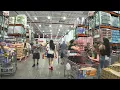 Inside Costco Staten Island Busy Saturday Shopping