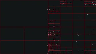 Python Quadtree With Particle Collisions