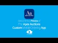 Apex Auctions - Mobile App