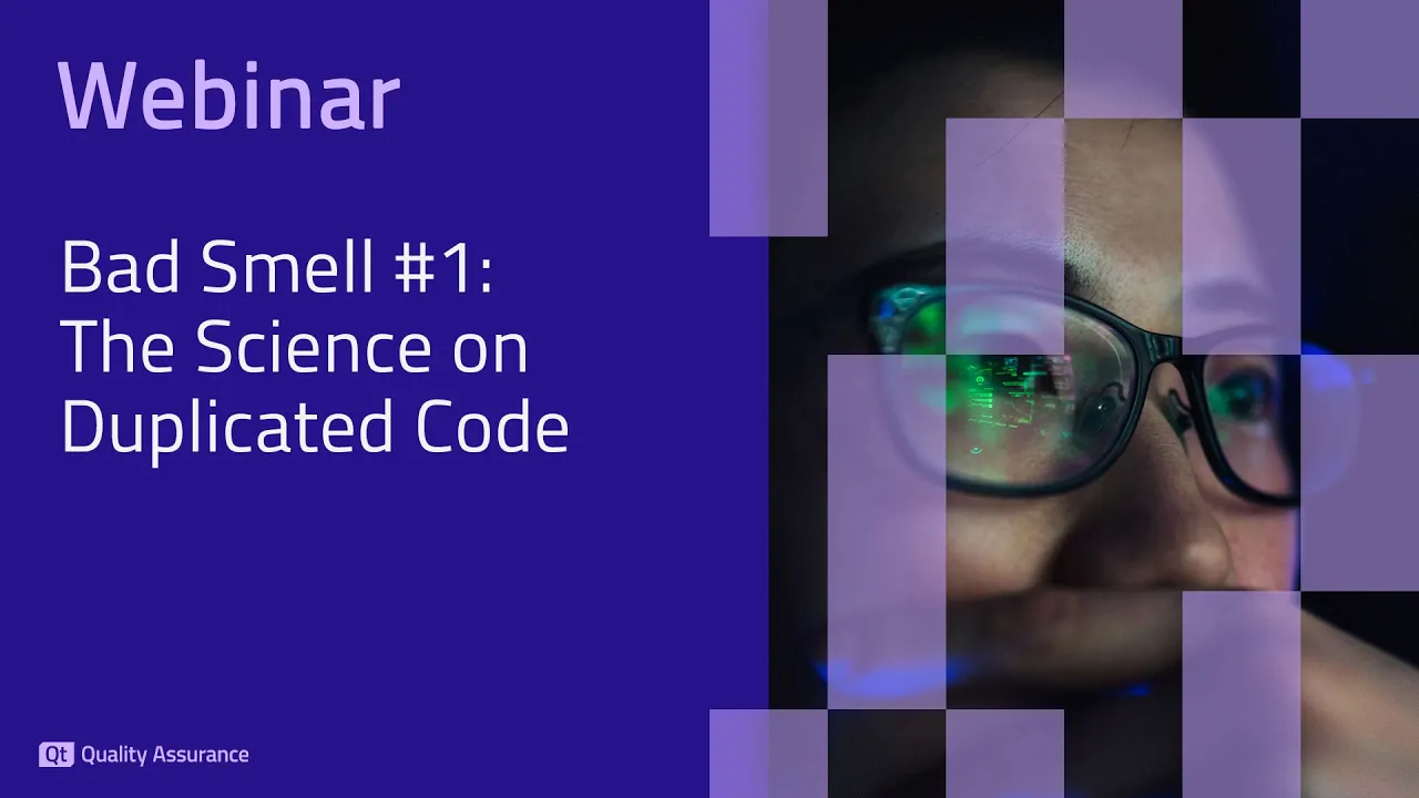 Webinar: Bad Smell #1: The Science on Duplicated Code