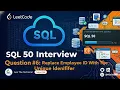 1378 Replace Employee ID With The Unique Identifier - SQL 50 Study Plan LeetCode