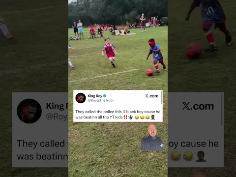 Florida Police Called on 3 Year Old Black Boy For Being "Too Good" ar Soccer