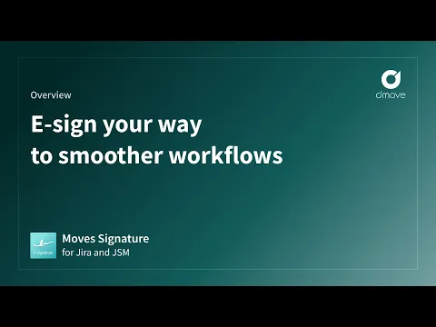 watch Moves Signature for Jira and JSM video