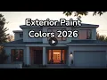 Exterior Paint Colors 2026 10 Best Colors for Modern Houses and Buildings
