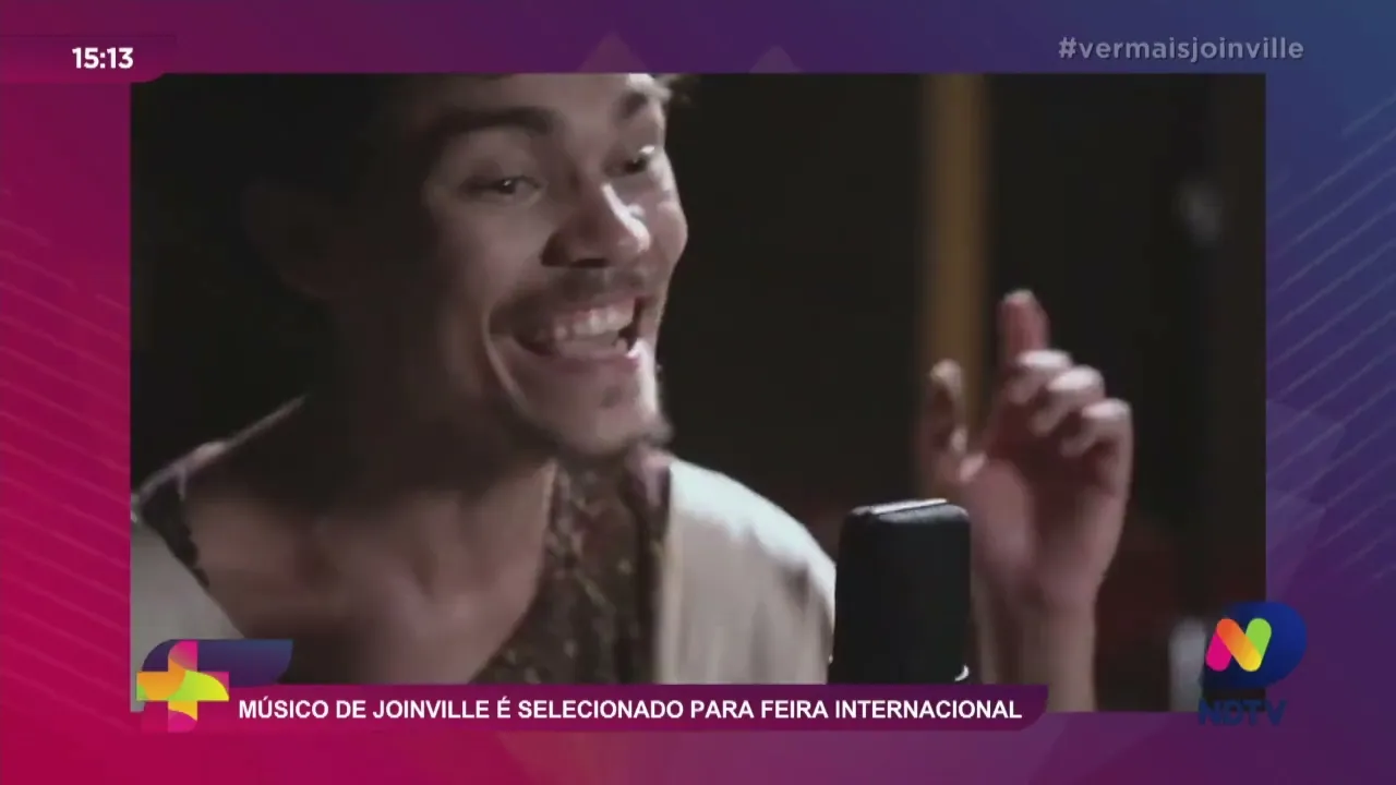 Músico de Joinville é selecionado para feira internacional