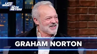 Graham Norton Shares How the Red Chair Flip Accidentally Became a Show Staple