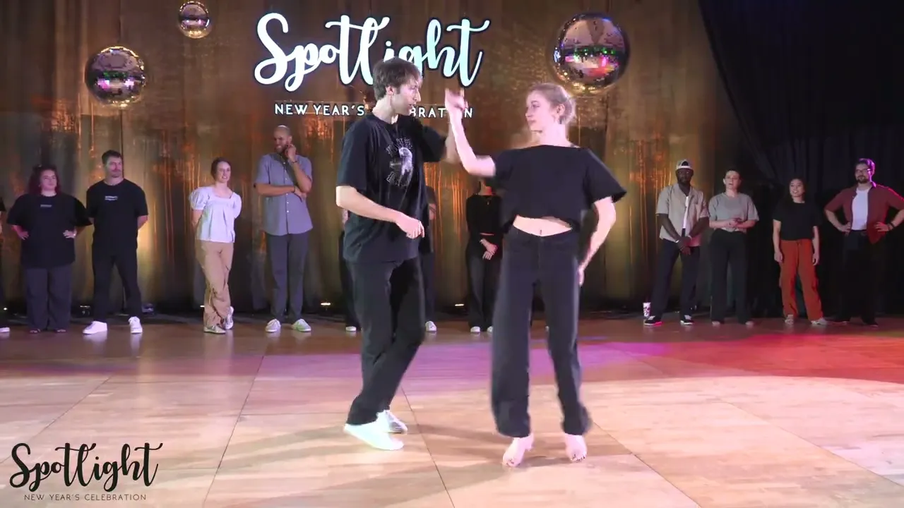 Spotlight New Year's Celebration 2025/2026 Advanced Strictly Swing Lucas Frassrand & Emily Aukamp