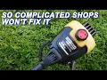 Fixing A Craftsman Trimmer That Won t Start Because The Fuel Lines Are Broken