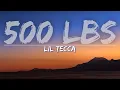 Download Lagu Lil Tecca - 500 lbs (Clean) (Lyrics) - Audio at 192khz