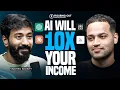 Download Lagu Start Earning Money WIth AI - Free Tools \u0026 Business Ideas | Vaibhav Sisinty | FO376 Raj Shamani