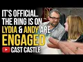 It s The Ring Is On Lydia And Andy Are Engaged