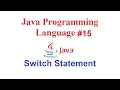 Java Programming Language Switch Statement