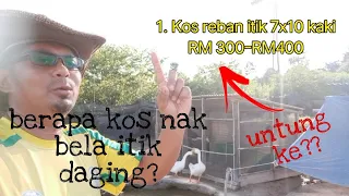 Download [Episod383] kira-kira lengkap untung rugi kos bela itik daging berdasarkan pengalaman bagi pemula. MP3