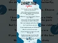 Download Lagu Ava max - Choose your fighter (song lyrics) #remix #lyrics #song #chooseyourfighter