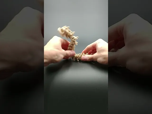 Articulated Dragon - Pearl Dragon, Style #2 - Snap-Flex Fidget Toy video thumbnail