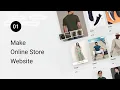 Look how easily I created the online store Step by Step Tutorial - 01