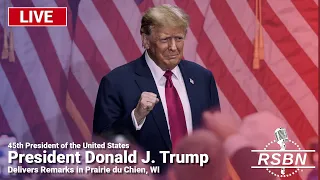 LIVE: President Trump Delivers Remarks in Prairie du Chien, WI - 9/28/24