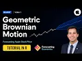 Stock Price Simulation Using Geometric Brownian Motion R Tutorial