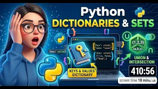 Python Dictionaries Sets Explained in 10 Minutes - Beginners MUST Watch
