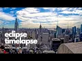 Eclipse Time Lapse from Top of the Rock NYC