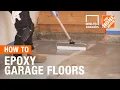How-To Workshops - How to Epoxy Garage Floors The Home Depot
