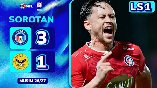 Sabah FC 3-1 Star City FC | Sorotan Unifi Liga Super 2026/27